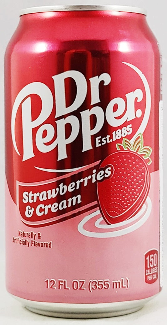 Dr pepper Strawberries & Cream 12 pack
