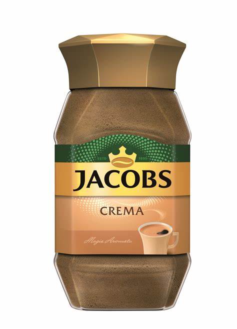 Jacobs Crema Instant kaffe i Glass 6X200g