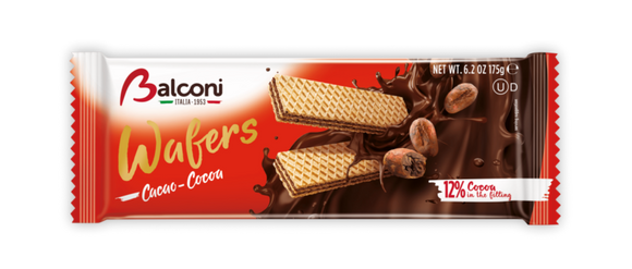 Balconi Wafer 24 x 175 Gr, Cacao